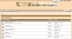 Desktop Screenshot of derkindervolksbiergarten.com