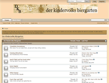 Tablet Screenshot of derkindervolksbiergarten.com